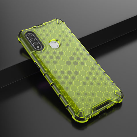 Custodia Silicone Ultra Sottile Morbida Cover S01 per Oppo A8 Verde