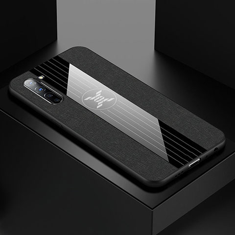 Custodia Silicone Ultra Sottile Morbida Cover S01 per Oppo K7 5G Nero