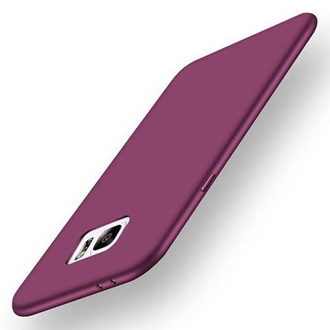 Custodia Silicone Ultra Sottile Morbida Cover S01 per Samsung Galaxy Note 7 Viola