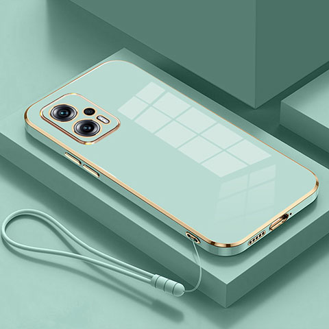 Custodia Silicone Ultra Sottile Morbida Cover S01 per Xiaomi Redmi Note 11T Pro 5G Verde