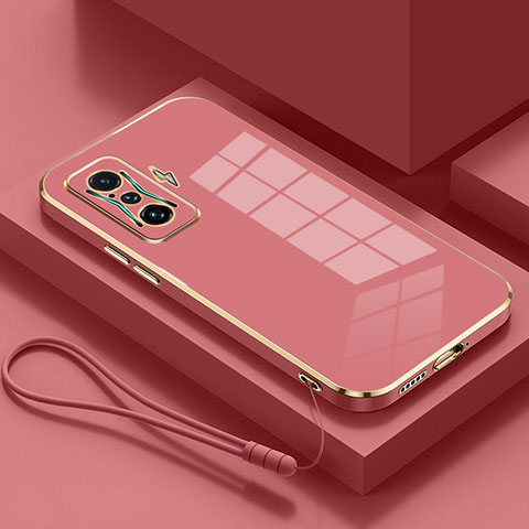 Custodia Silicone Ultra Sottile Morbida Cover S02 per Xiaomi Poco F4 GT 5G Rosso