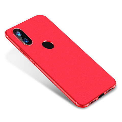 Custodia Silicone Ultra Sottile Morbida Cover S03 per Xiaomi Mi 8 Rosso