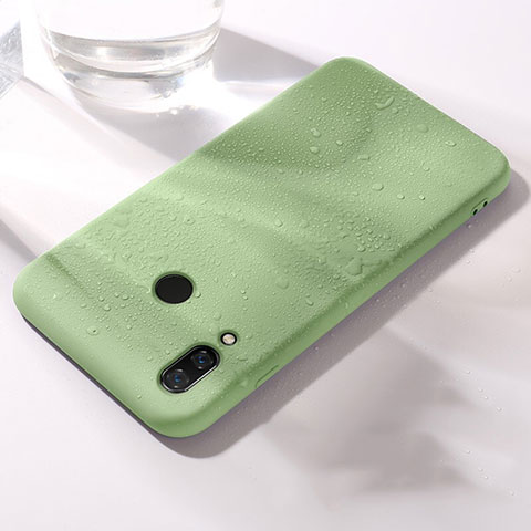 Custodia Silicone Ultra Sottile Morbida Cover S05 per Huawei Honor 8X Verde