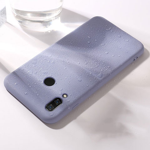 Custodia Silicone Ultra Sottile Morbida Cover S05 per Huawei Honor View 10 Lite Grigio