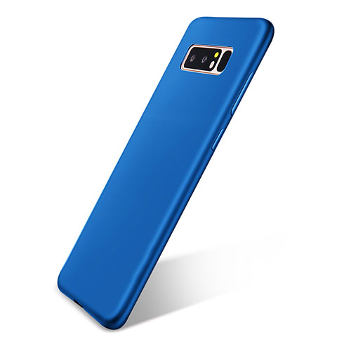 Custodia Silicone Ultra Sottile Morbida Cover S05 per Samsung Galaxy Note 8 Duos N950F Blu