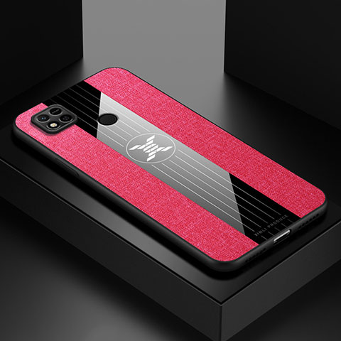 Custodia Silicone Ultra Sottile Morbida Cover X01L per Xiaomi POCO C3 Rosso
