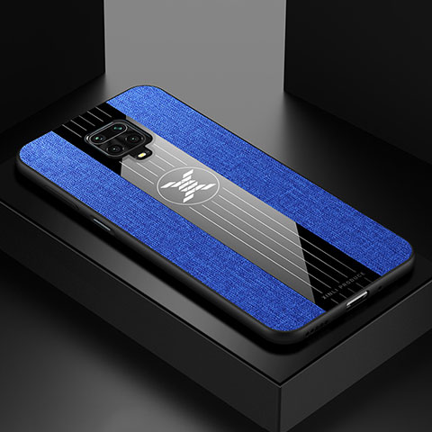 Custodia Silicone Ultra Sottile Morbida Cover X01L per Xiaomi Poco M2 Pro Blu