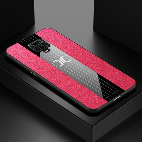 Custodia Silicone Ultra Sottile Morbida Cover X01L per Xiaomi Poco M2 Pro Rosso