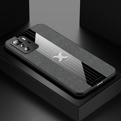 Custodia Silicone Ultra Sottile Morbida Cover X01L per Xiaomi Redmi Note 10 Pro 5G Grigio