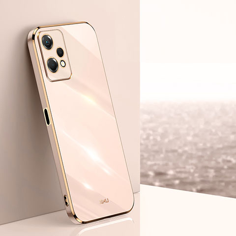 Custodia Silicone Ultra Sottile Morbida Cover XL1 per OnePlus Nord CE 2 Lite 5G Oro