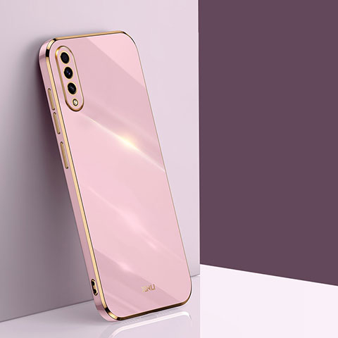 Custodia Silicone Ultra Sottile Morbida Cover XL1 per Samsung Galaxy A50S Rosa