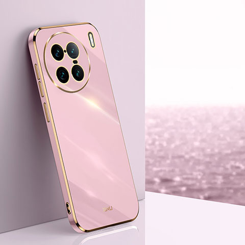 Custodia Silicone Ultra Sottile Morbida Cover XL1 per Vivo X90 Pro+ Plus 5G Rosa