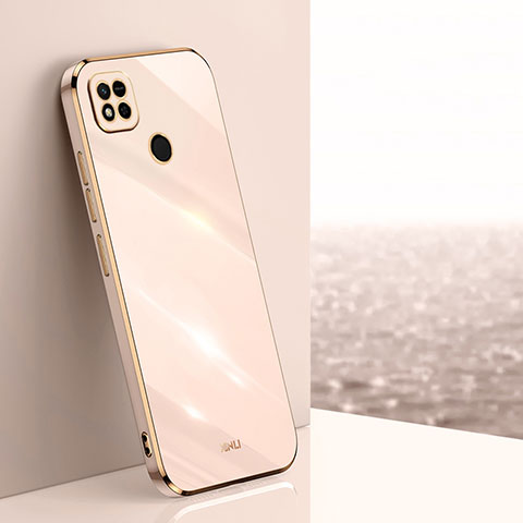 Custodia Silicone Ultra Sottile Morbida Cover XL1 per Xiaomi POCO C31 Oro