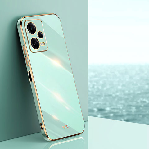 Custodia Silicone Ultra Sottile Morbida Cover XL1 per Xiaomi Redmi Note 12 Pro+ Plus 5G Verde