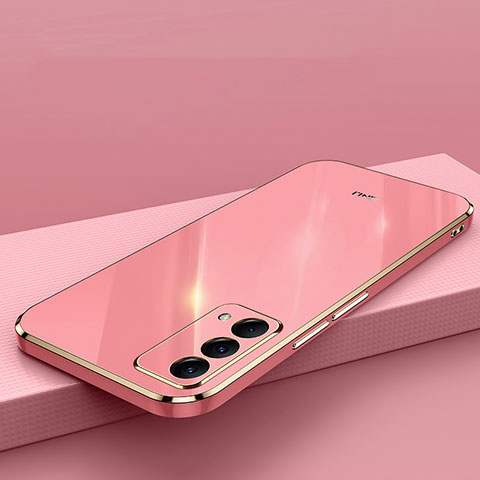 Custodia Silicone Ultra Sottile Morbida Cover XL2 per Realme GT Master 5G Rosa Caldo