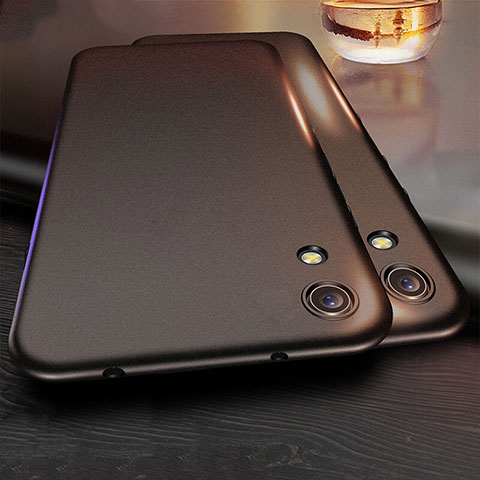 Custodia Silicone Ultra Sottile Morbida per Huawei Y6 (2019) Nero