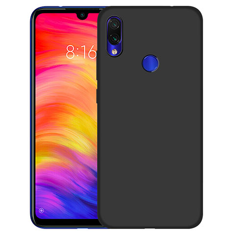 Custodia Silicone Ultra Sottile Morbida per Xiaomi Redmi 7 Nero