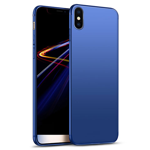 Custodia Silicone Ultra Sottile Morbida S02 per Apple iPhone Xs Blu