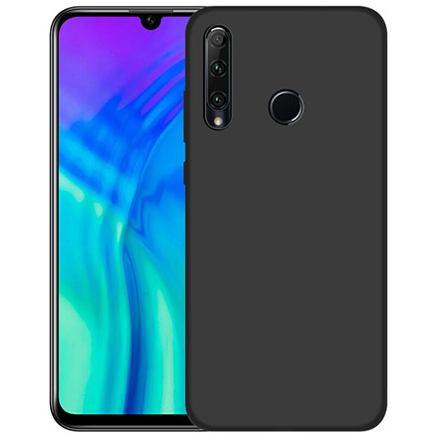 Custodia Silicone Ultra Sottile Morbida S02 per Huawei Honor 10i Nero