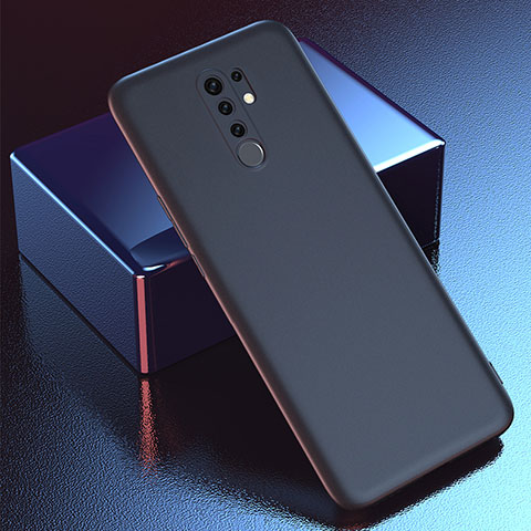 Custodia Silicone Ultra Sottile Morbida S02 per Xiaomi Redmi 9 Nero