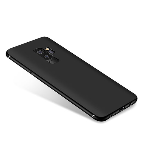 Custodia Silicone Ultra Sottile Morbida S03 per Samsung Galaxy A6 Plus (2018) Nero