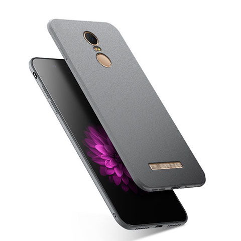 Custodia Silicone Ultra Sottile Morbida S03 per Xiaomi Redmi Note 3 Pro Grigio