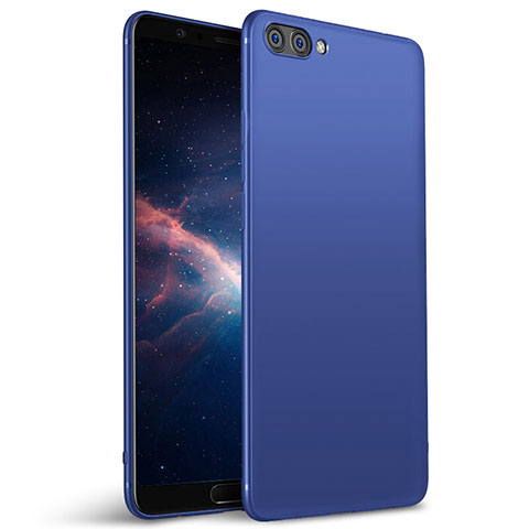 Custodia Silicone Ultra Sottile Morbida S04 per Huawei Honor View 10 Blu