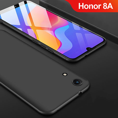 Custodia Silicone Ultra Sottile Morbida S08 per Huawei Y6 Prime (2019) Nero