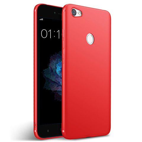 Custodia TPU Morbida Lucido per Xiaomi Redmi Note 5A Prime Rosso