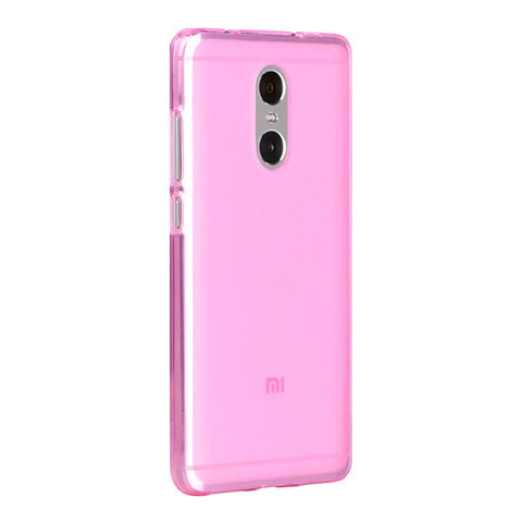 Custodia TPU Trasparente Ultra Sottile Morbida per Xiaomi Redmi Pro Rosa