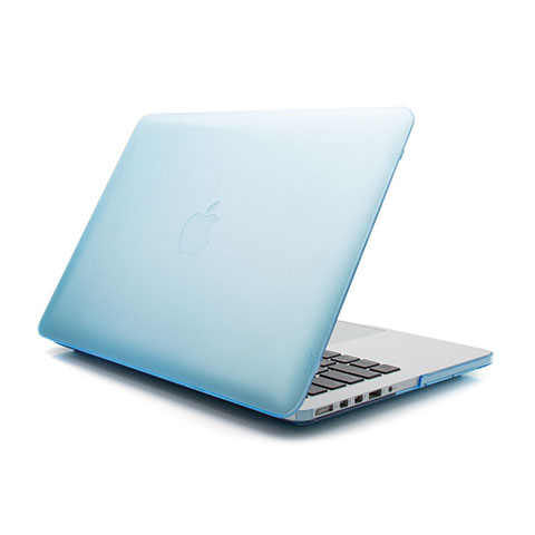 Custodia Ultra Slim Trasparente Rigida Opaca per Apple MacBook Pro 15 pollici Blu