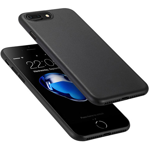 Custodia Ultra Sottile Rigida Opaca per Apple iPhone 7 Plus Nero