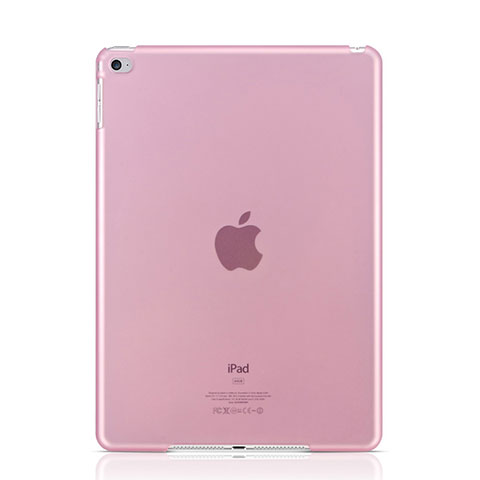 Custodia Ultra Sottile Trasparente Rigida Opaca per Apple iPad Air 2 Rosa