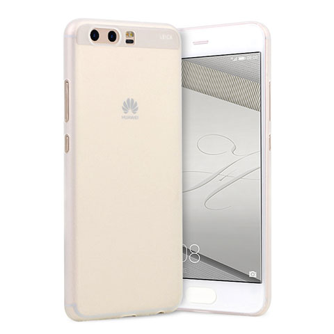 Custodia Ultra Sottile Trasparente Rigida Opaca T01 per Huawei P10 Plus Chiaro