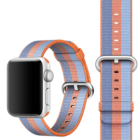 Milanese Cinturino Braccialetto Acciaio per Apple iWatch 5 40mm Arancione