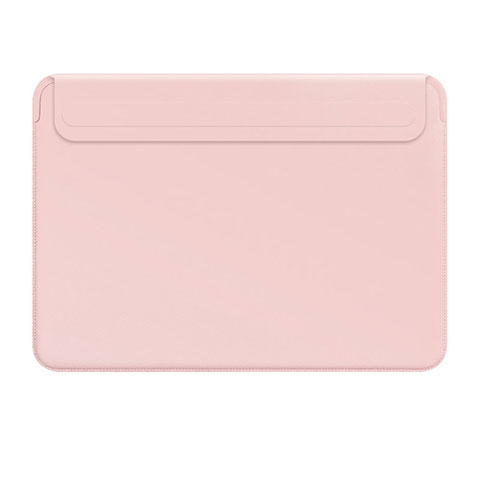 Morbido Pelle Custodia Marsupio Tasca L01 per Apple MacBook Air 11 pollici Rosa