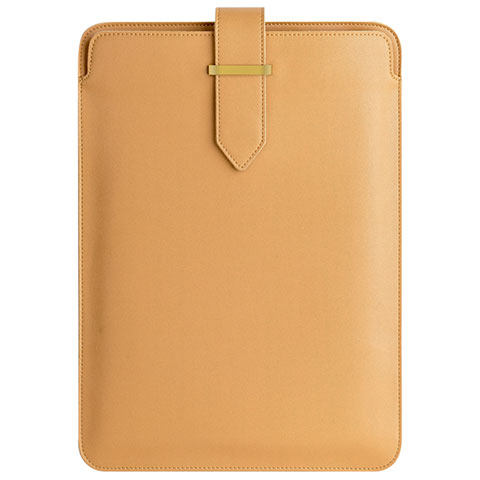 Morbido Pelle Custodia Marsupio Tasca L04 per Apple MacBook Air 13.3 pollici (2018) Marrone