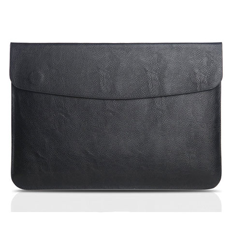 Morbido Pelle Custodia Marsupio Tasca L06 per Apple MacBook Air 13.3 pollici (2018) Nero