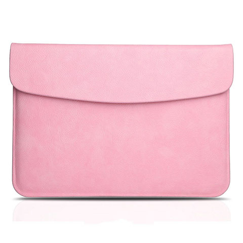 Morbido Pelle Custodia Marsupio Tasca L06 per Apple MacBook Air 13.3 pollici (2018) Rosa