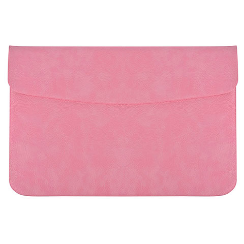 Morbido Pelle Custodia Marsupio Tasca L15 per Apple MacBook 12 pollici Rosa