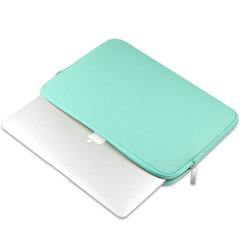 Morbido Pelle Custodia Marsupio Tasca L16 per Apple MacBook Pro 15 pollici Retina Verde