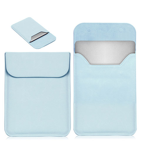 Morbido Pelle Custodia Marsupio Tasca L19 per Apple MacBook Air 11 pollici Cielo Blu