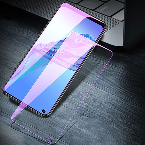 Pellicola in Vetro Temperato Protettiva Anti Blu-Ray Proteggi Schermo Film B01 per Oppo Reno7 Pro 5G Chiaro