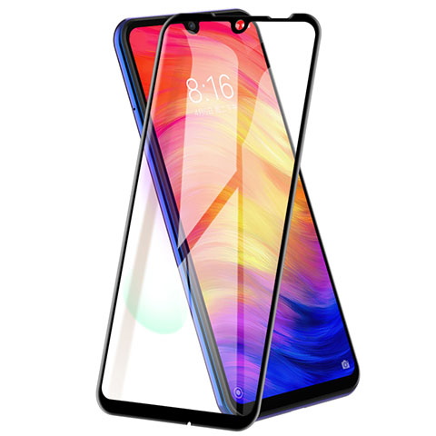 Pellicola in Vetro Temperato Protettiva Integrale Proteggi Schermo Film F02 per Xiaomi Redmi Note 8 (2021) Nero