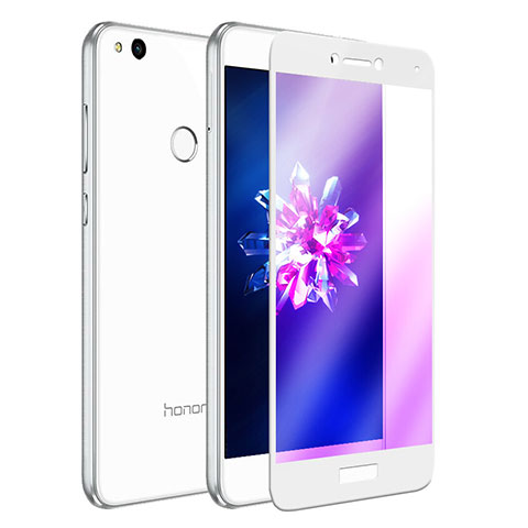 Pellicola in Vetro Temperato Protettiva Integrale Proteggi Schermo Film F03 per Huawei Honor 8 Lite Bianco