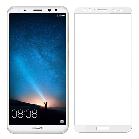 Pellicola in Vetro Temperato Protettiva Integrale Proteggi Schermo Film F03 per Huawei Nova 2i Bianco