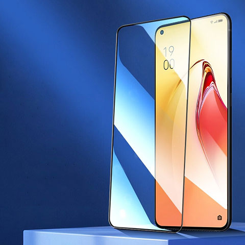 Pellicola in Vetro Temperato Protettiva Integrale Proteggi Schermo Film F03 per Realme Q3i 5G Nero