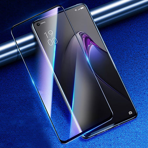 Pellicola in Vetro Temperato Protettiva Integrale Proteggi Schermo Film F03 per Realme Q3s 5G Nero