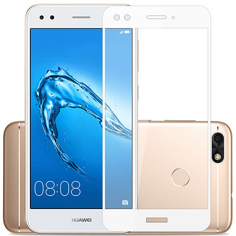 Pellicola in Vetro Temperato Protettiva Integrale Proteggi Schermo Film per Huawei Enjoy 7 Bianco