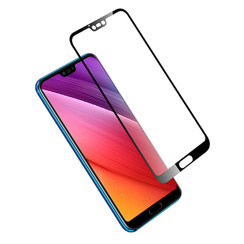 Pellicola in Vetro Temperato Protettiva Integrale Proteggi Schermo Film per Huawei Honor 10 Nero